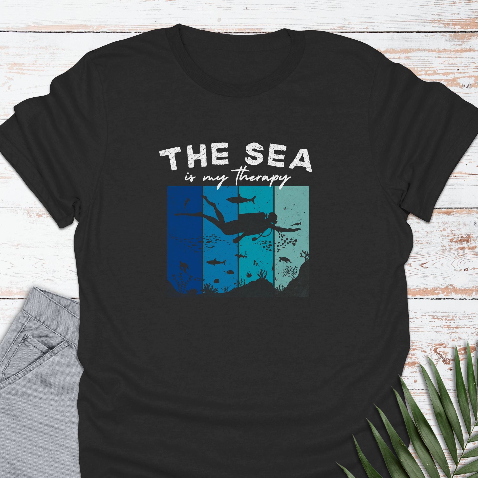 Sea Therapy T-shirt - Life Is Wanderful Co.