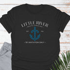 Little River, SC T-shirt, By Invitation Only - Life Is Wanderful Co.