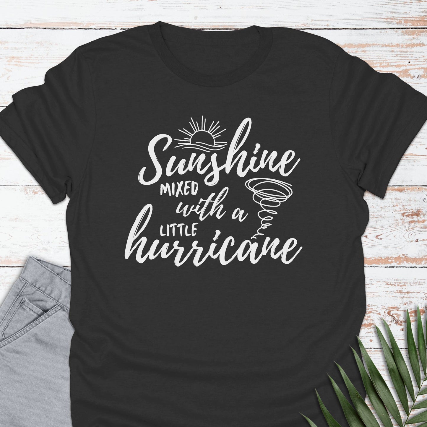 Sunshine & Hurricane T-shirt - Life Is Wanderful Co.