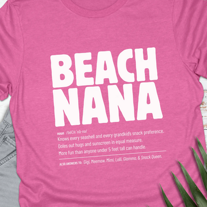 Beach Nana T-shirt