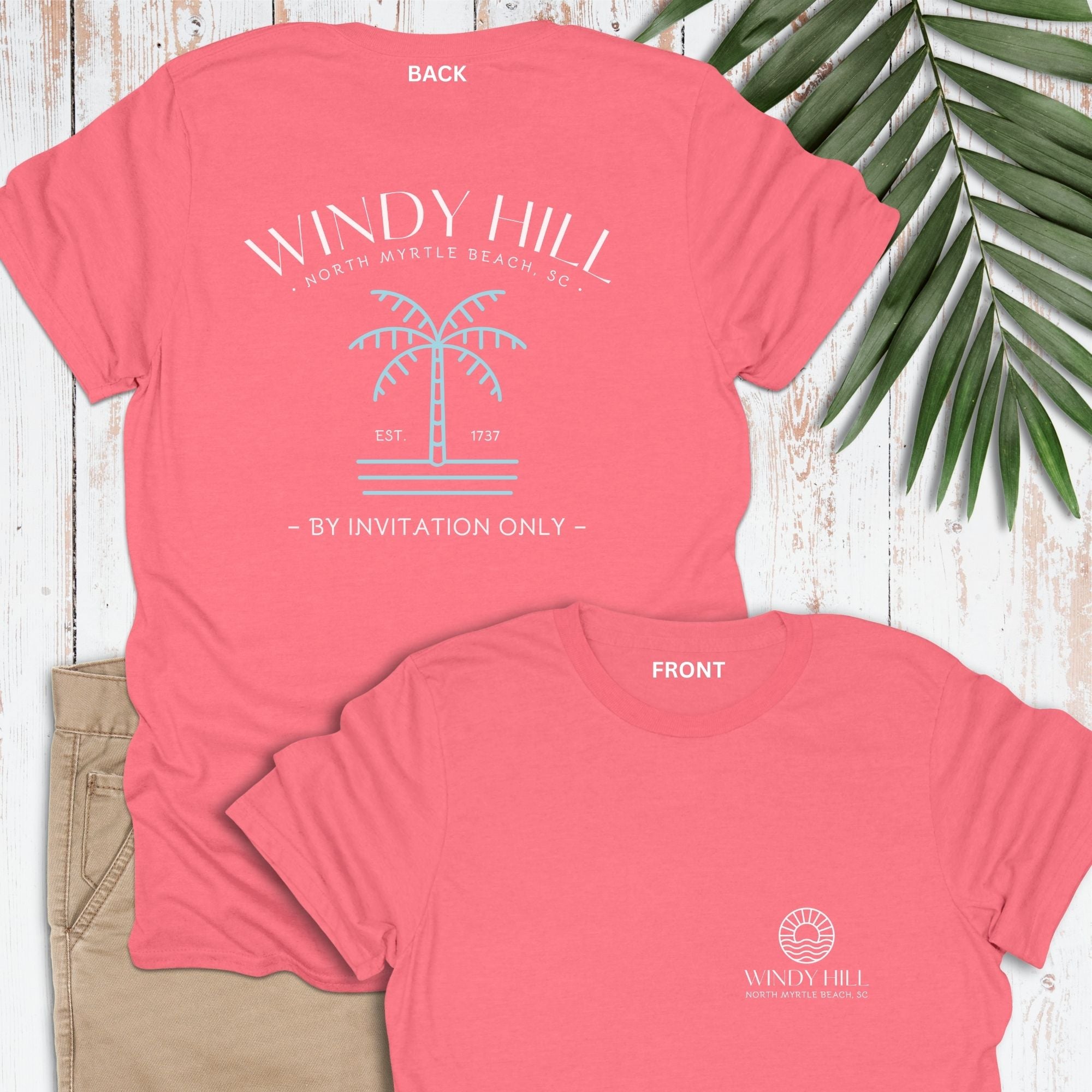 Windy Hill, NMB 2 - Sided T-shirt, By Invitation Only - Life Is Wanderful Co.