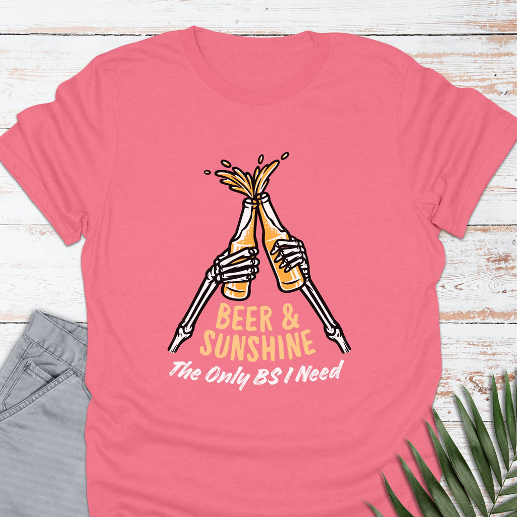 Beer & Sunshine T-shirt - Life Is Wanderful Co.
