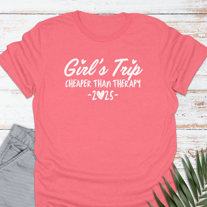 Girl's Trip 2025 T-shirt - Life Is Wanderful Co.