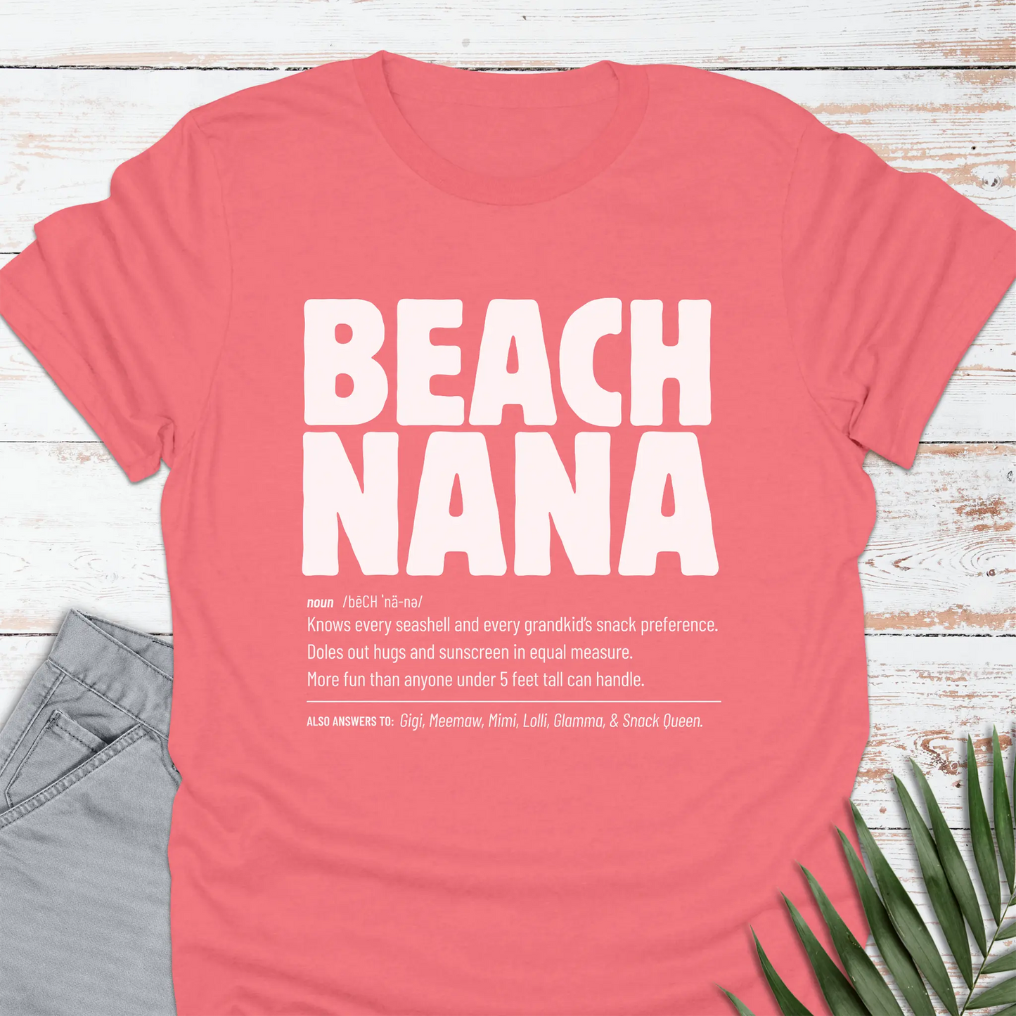 Beach Nana T-shirt