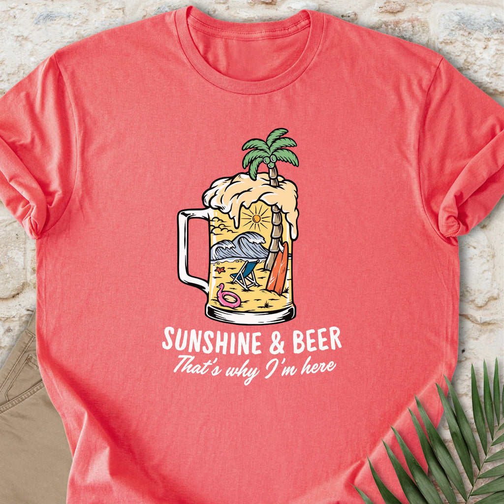 Sun & Beer - Beach T-shirt