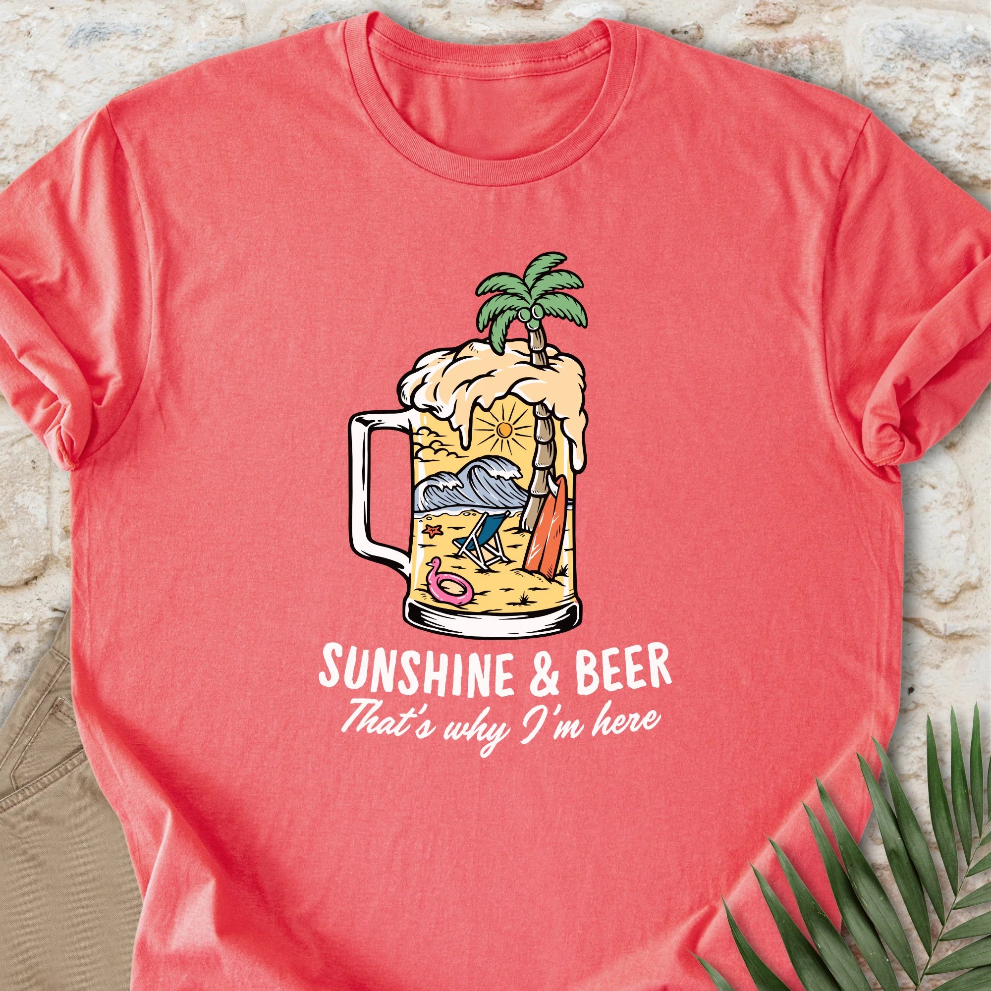 Sun & Beer - Beach T-shirt
