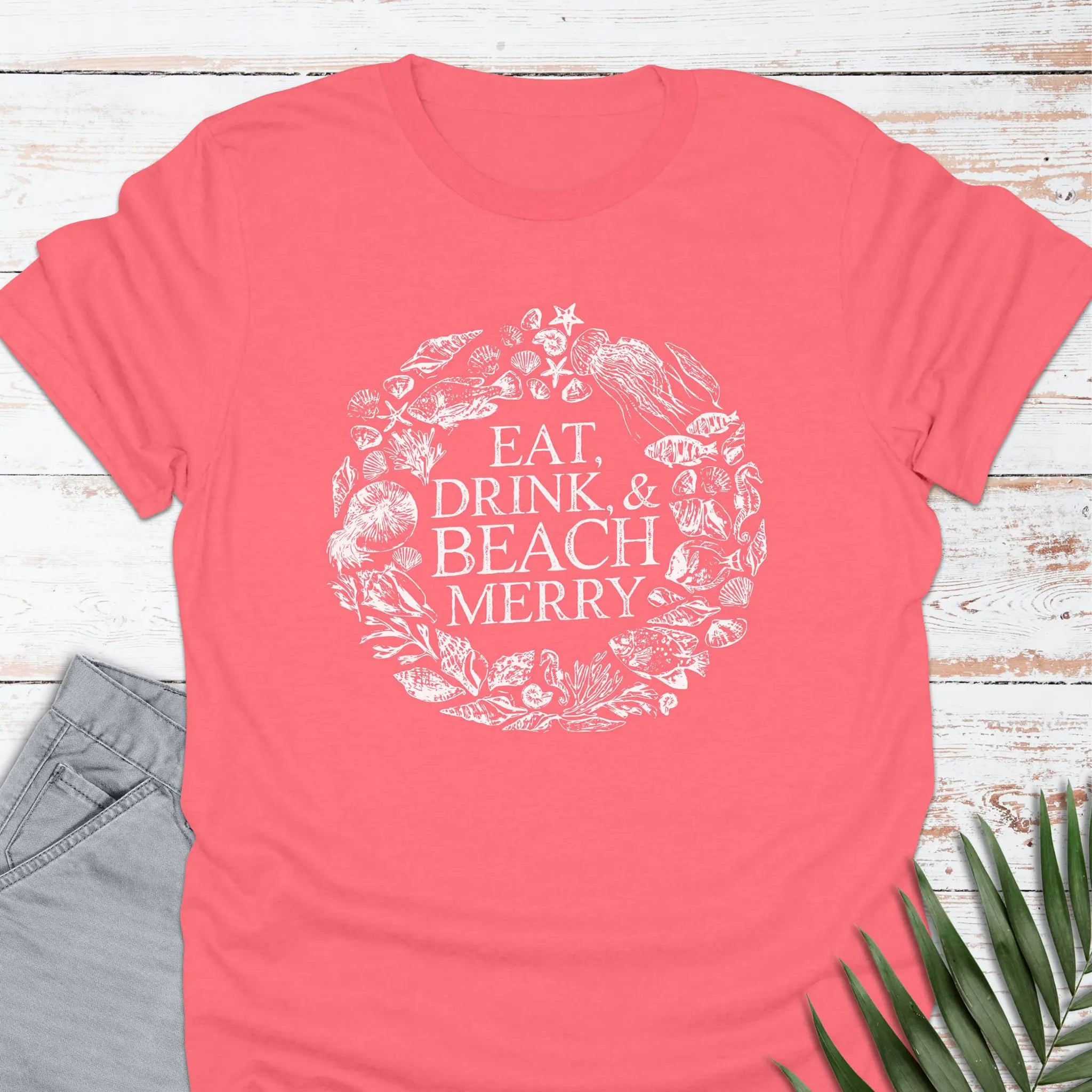 Beachin' Wreath T-shirt
