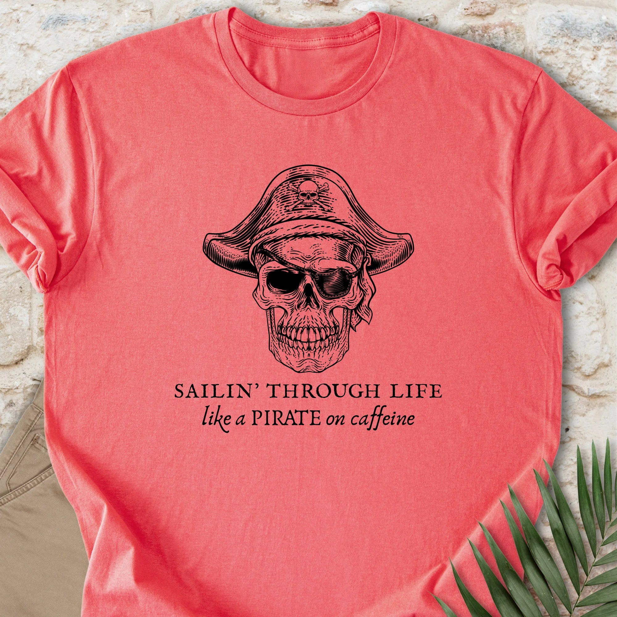 Pirate on Caffeine T-shirt