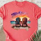 In A Time Out T-shirt