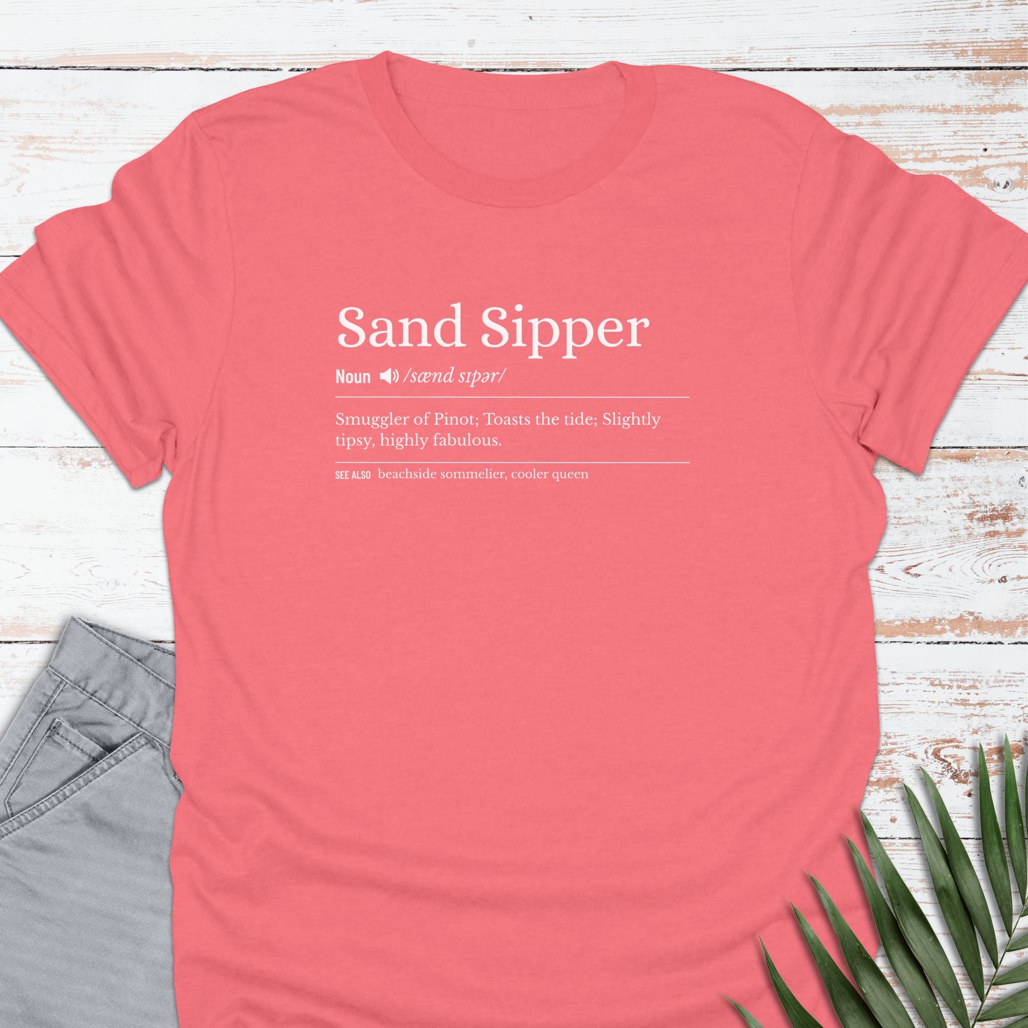 Sand Sipper T-shirt - Life Is Wanderful Co.