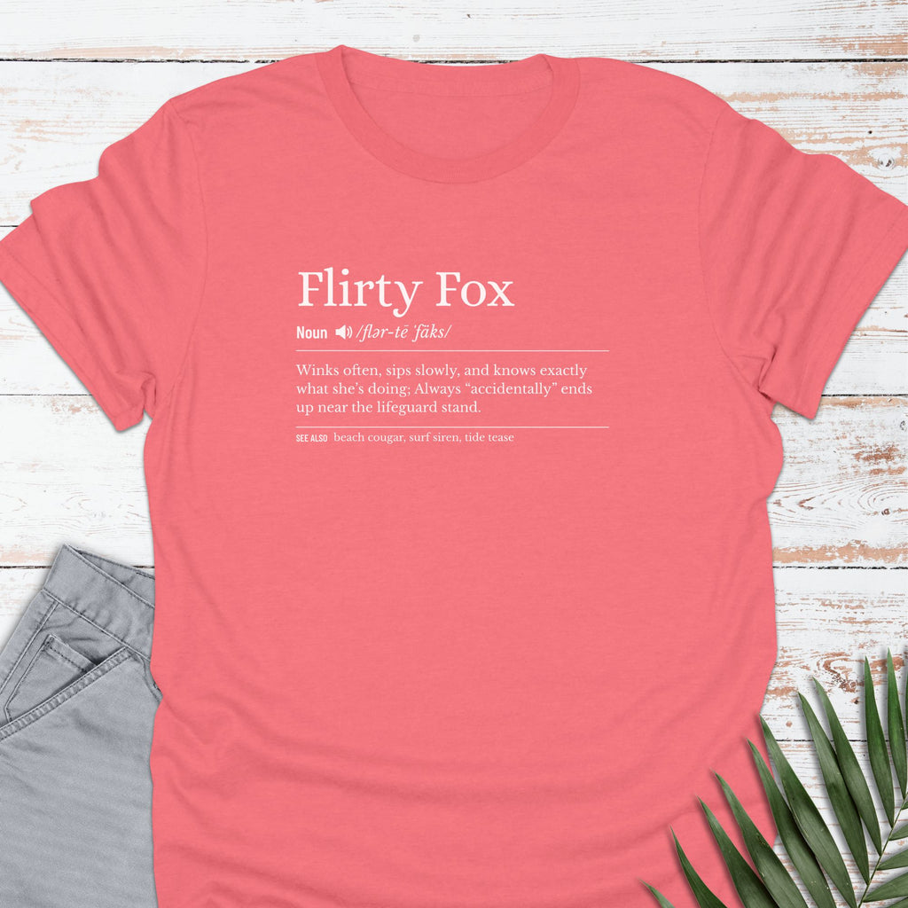 Flirty Fox T-shirt - Life Is Wanderful Co.