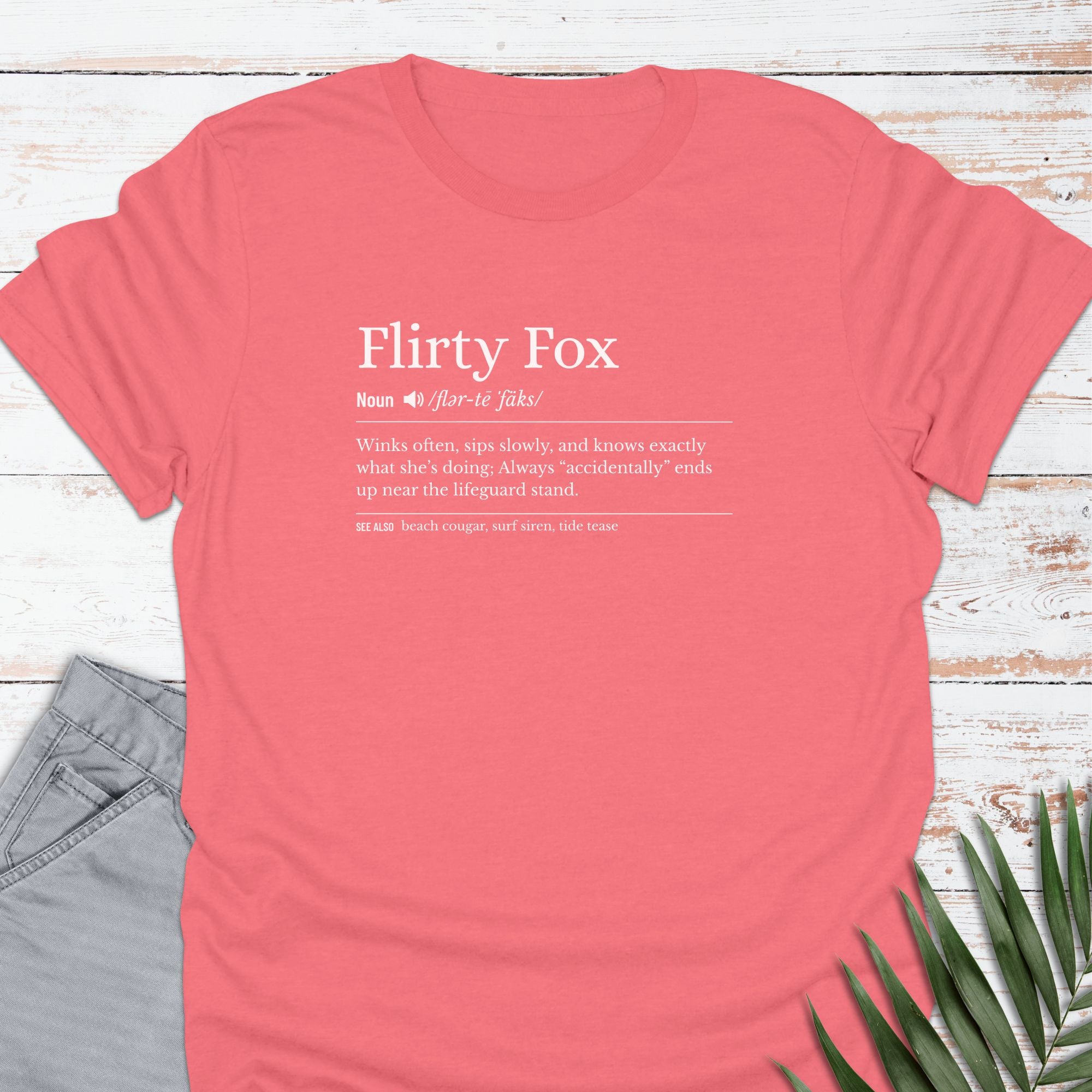 Flirty Fox T-shirt - Life Is Wanderful Co.