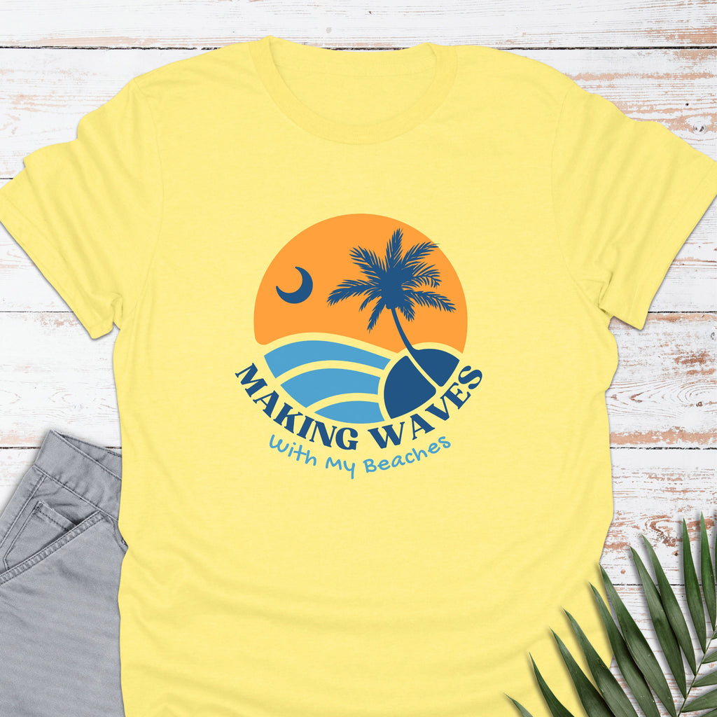 SC Making Waves T-shirt - Life Is Wanderful Co.