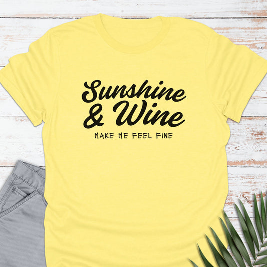 Sunshine & Wine T-shirt