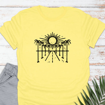 Cali Sunset T-shirt - Life Is Wanderful Co.