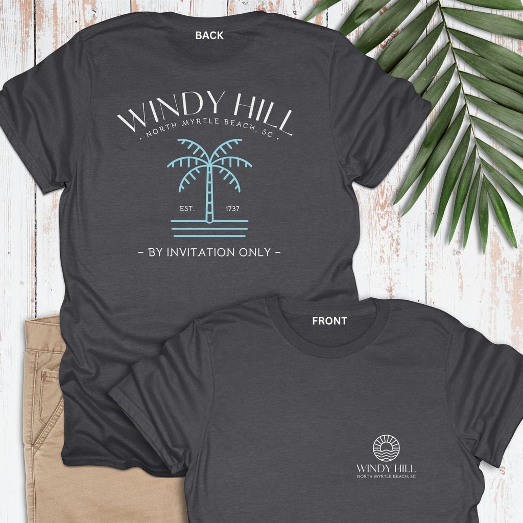 Windy Hill, NMB 2 - Sided T-shirt, By Invitation Only - Life Is Wanderful Co.