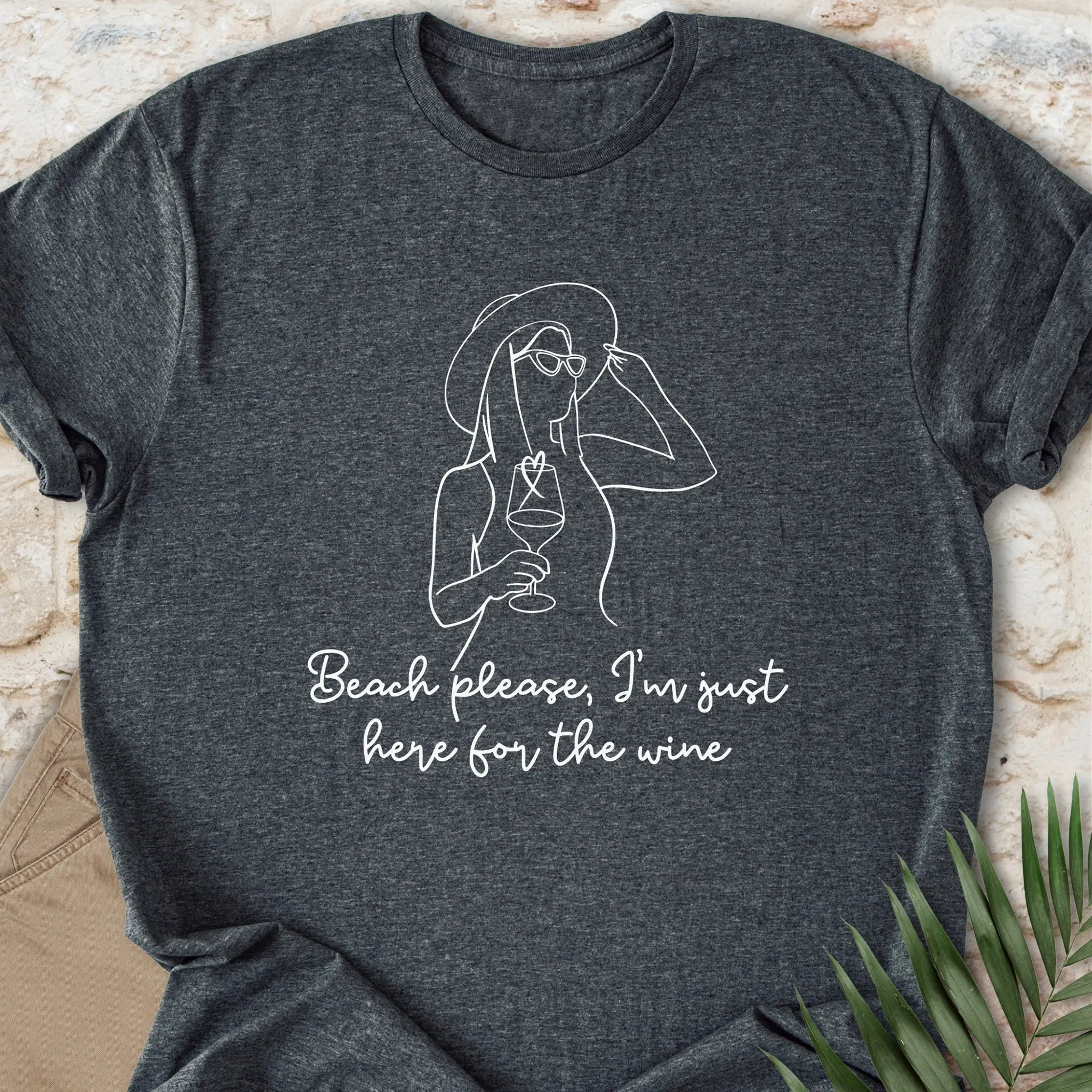 Here For The Wine T-shirt