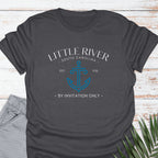 Little River, SC T-shirt, By Invitation Only - Life Is Wanderful Co.
