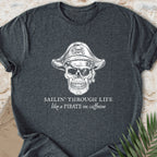 Pirate on Caffeine T-shirt