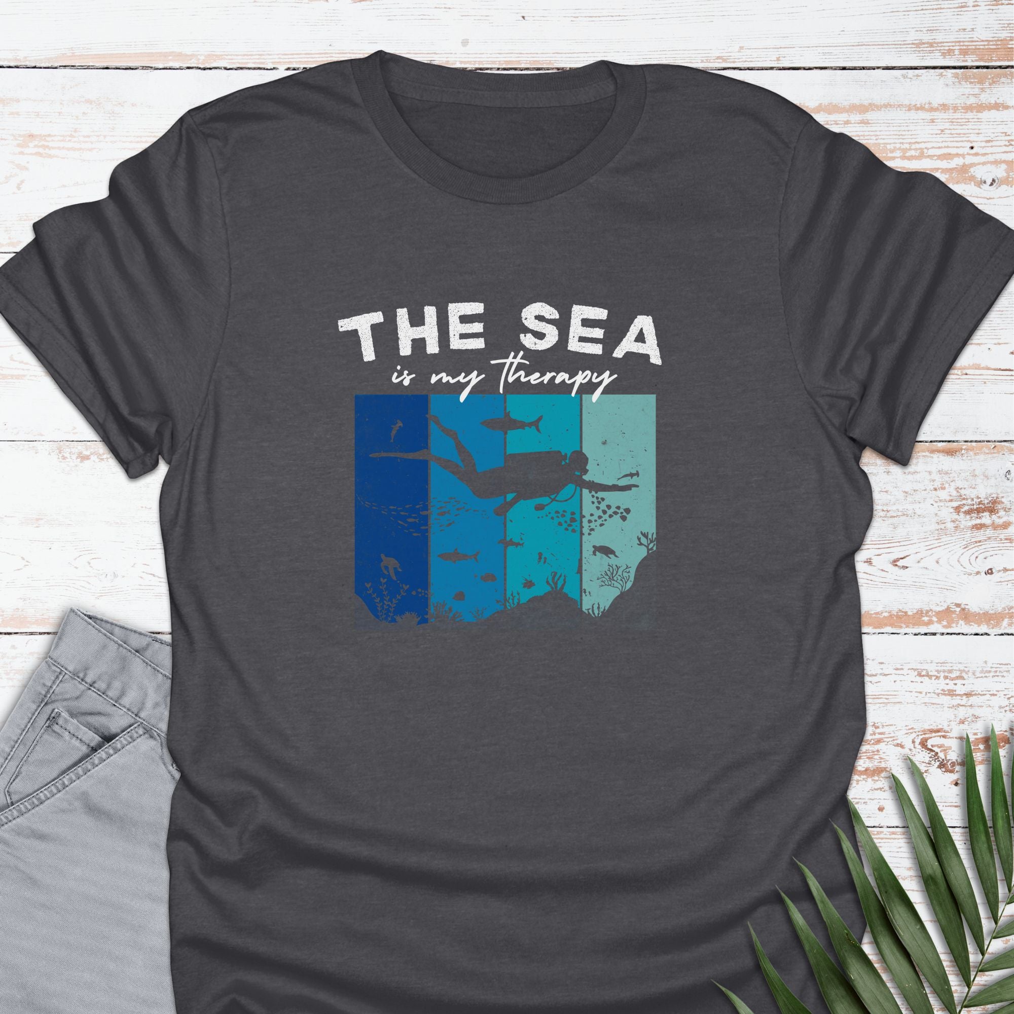 Sea Therapy T-shirt - Life Is Wanderful Co.