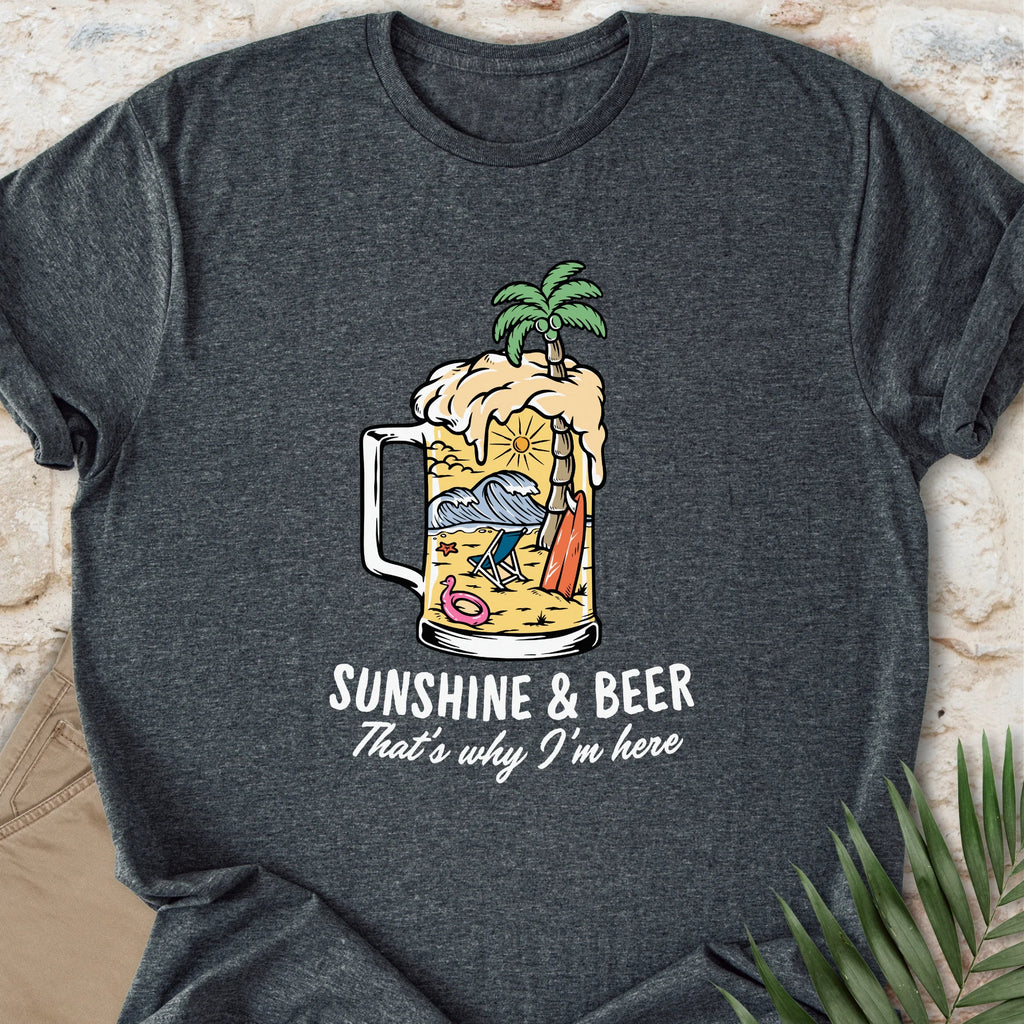 Sun & Beer - Beach T-shirt