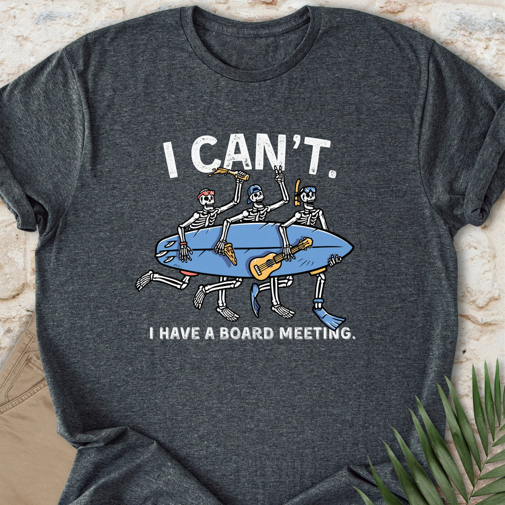 Board Meeting Skeletons T-shirt