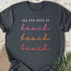 All She Does T-shirt