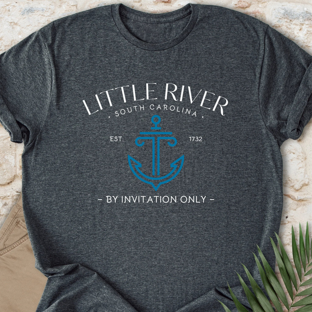 Little River, SC T-shirt, By Invitation Only