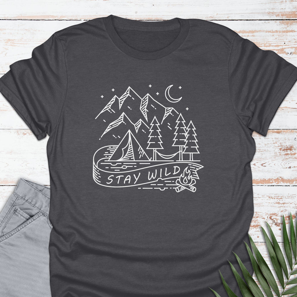 Stay Wild T-shirt - Life Is Wanderful Co.