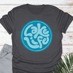Lake Life Circle T-shirt - Life Is Wanderful Co.