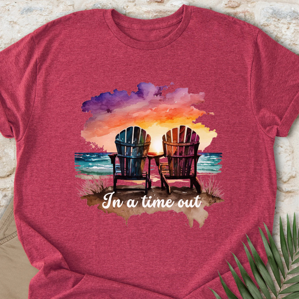 In A Time Out T-shirt