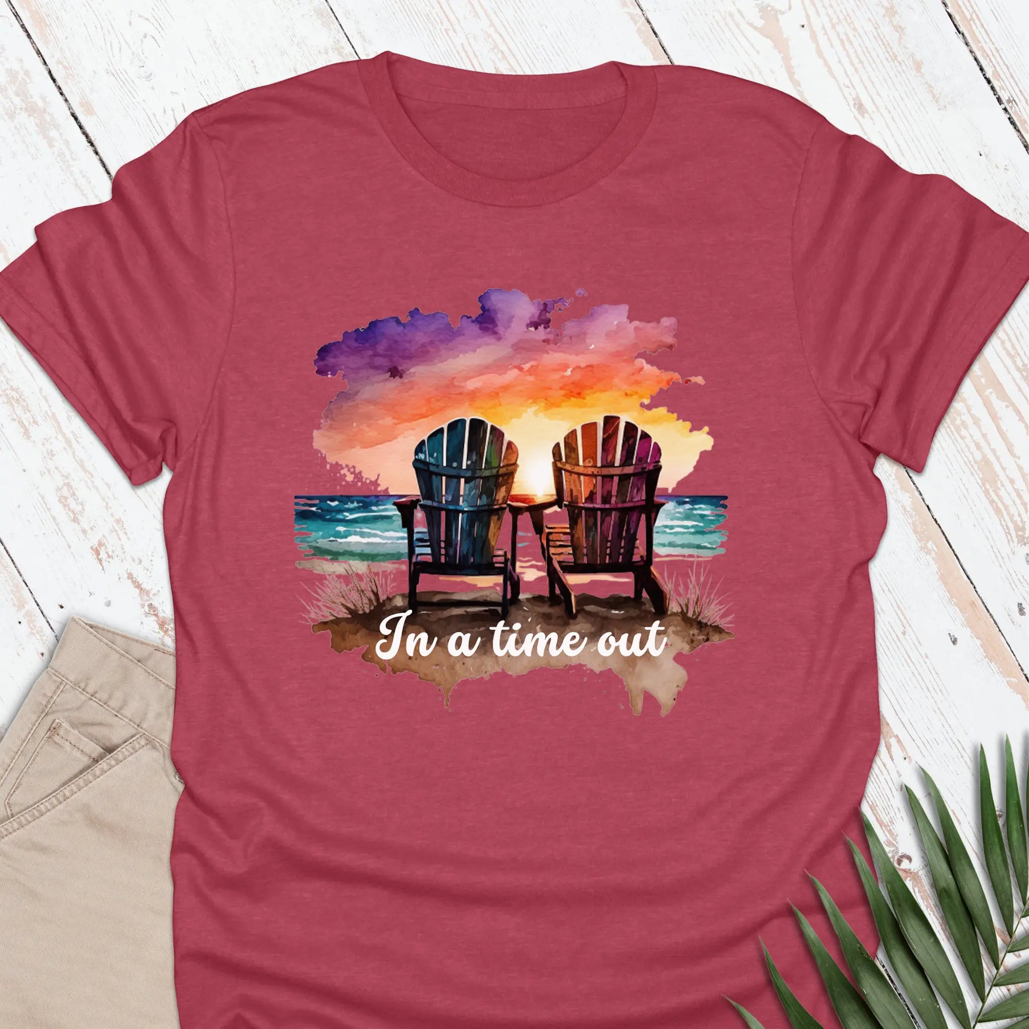 In A Time Out T-shirt
