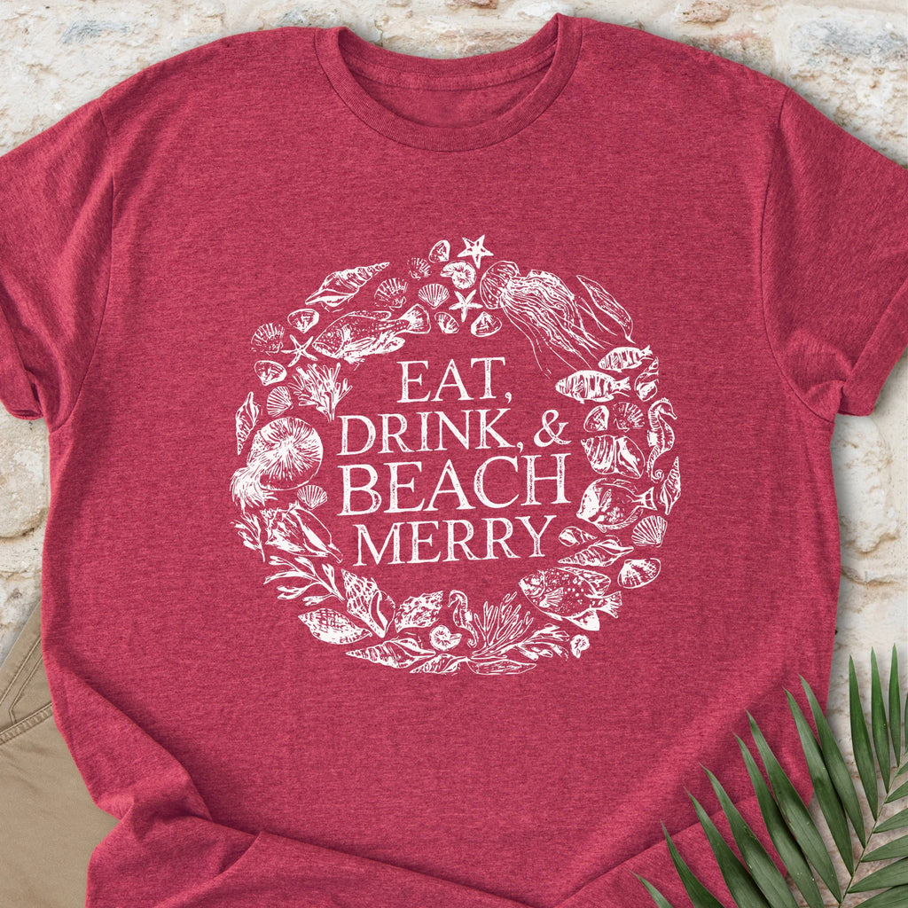 Beachin' Wreath T-shirt
