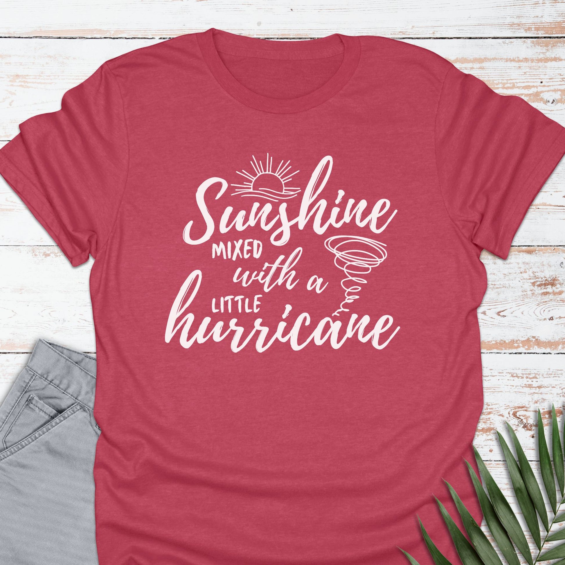 Sunshine & Hurricane T-shirt - Life Is Wanderful Co.