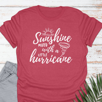 Sunshine & Hurricane T-shirt - Life Is Wanderful Co.