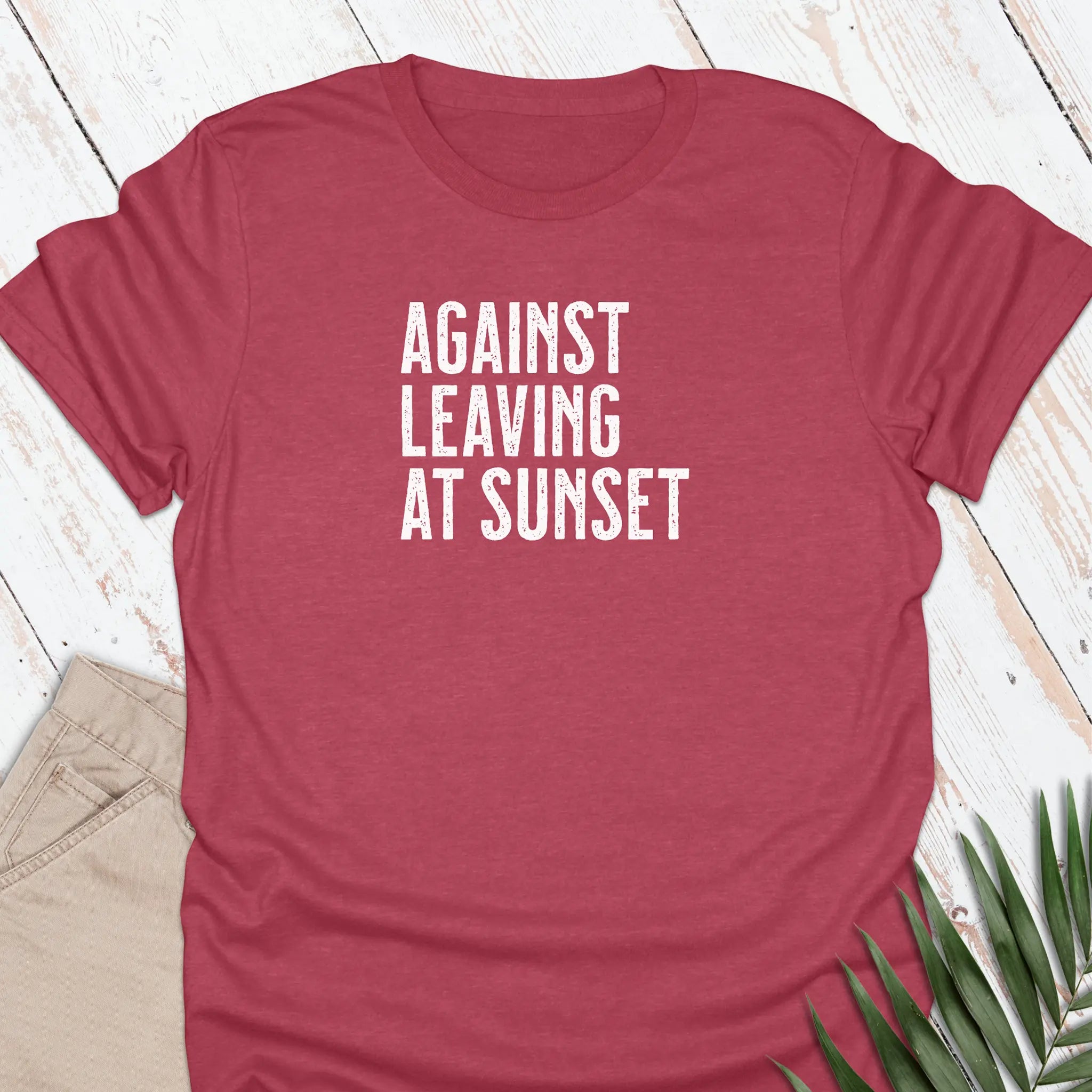 Against Leaving T-shirt