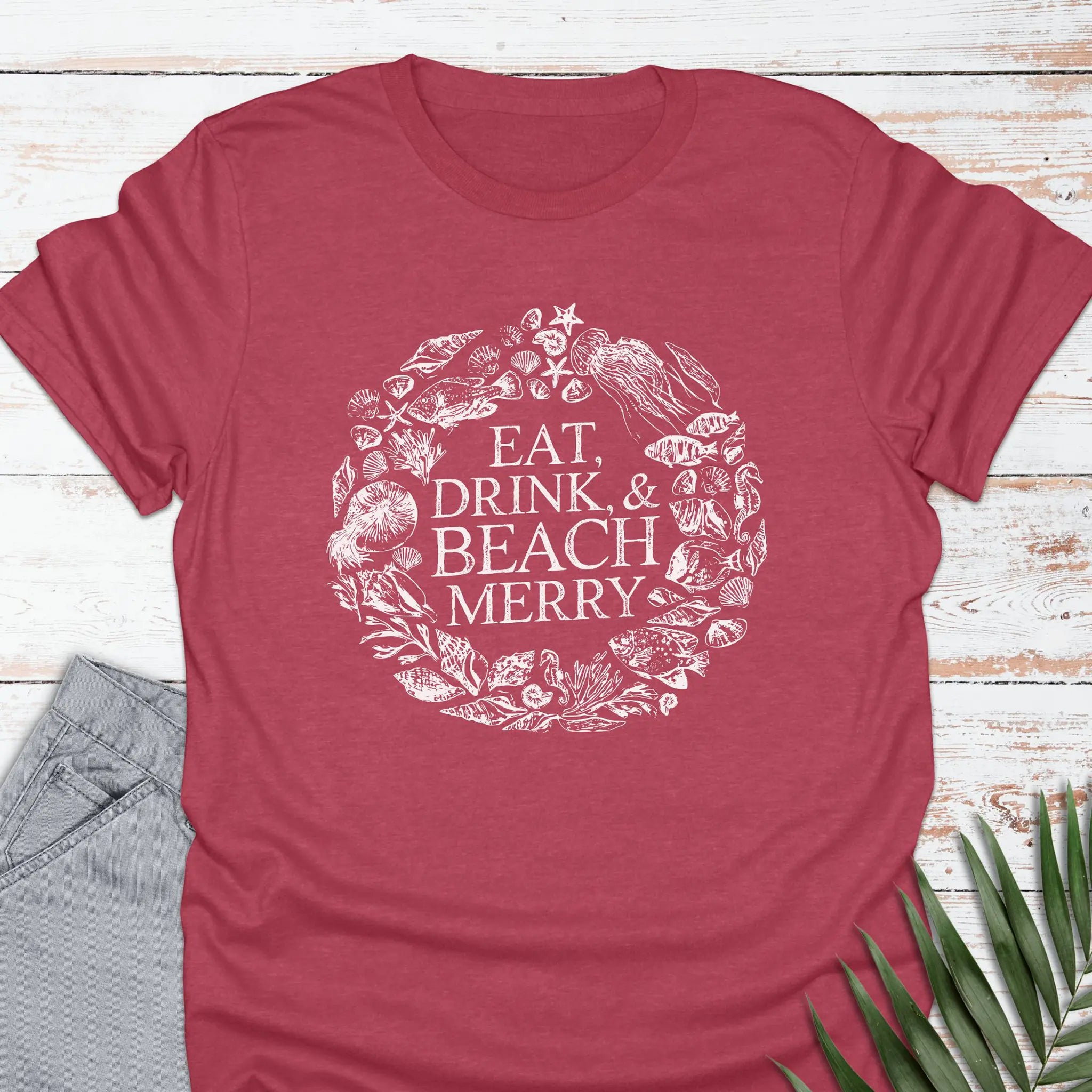 Beachin' Wreath T-shirt