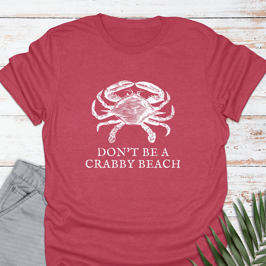 Crabby Beach T-shirt - Life Is Wanderful Co.
