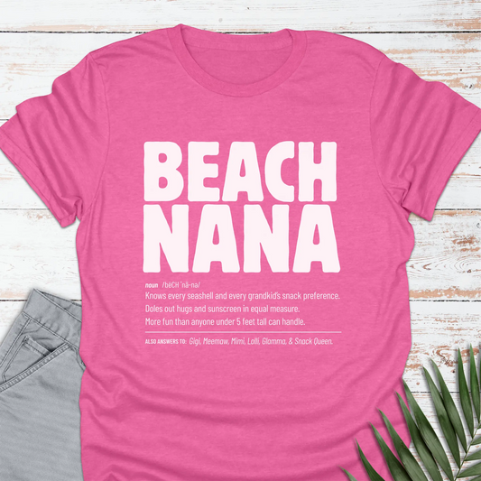 Beach Nana T-shirt
