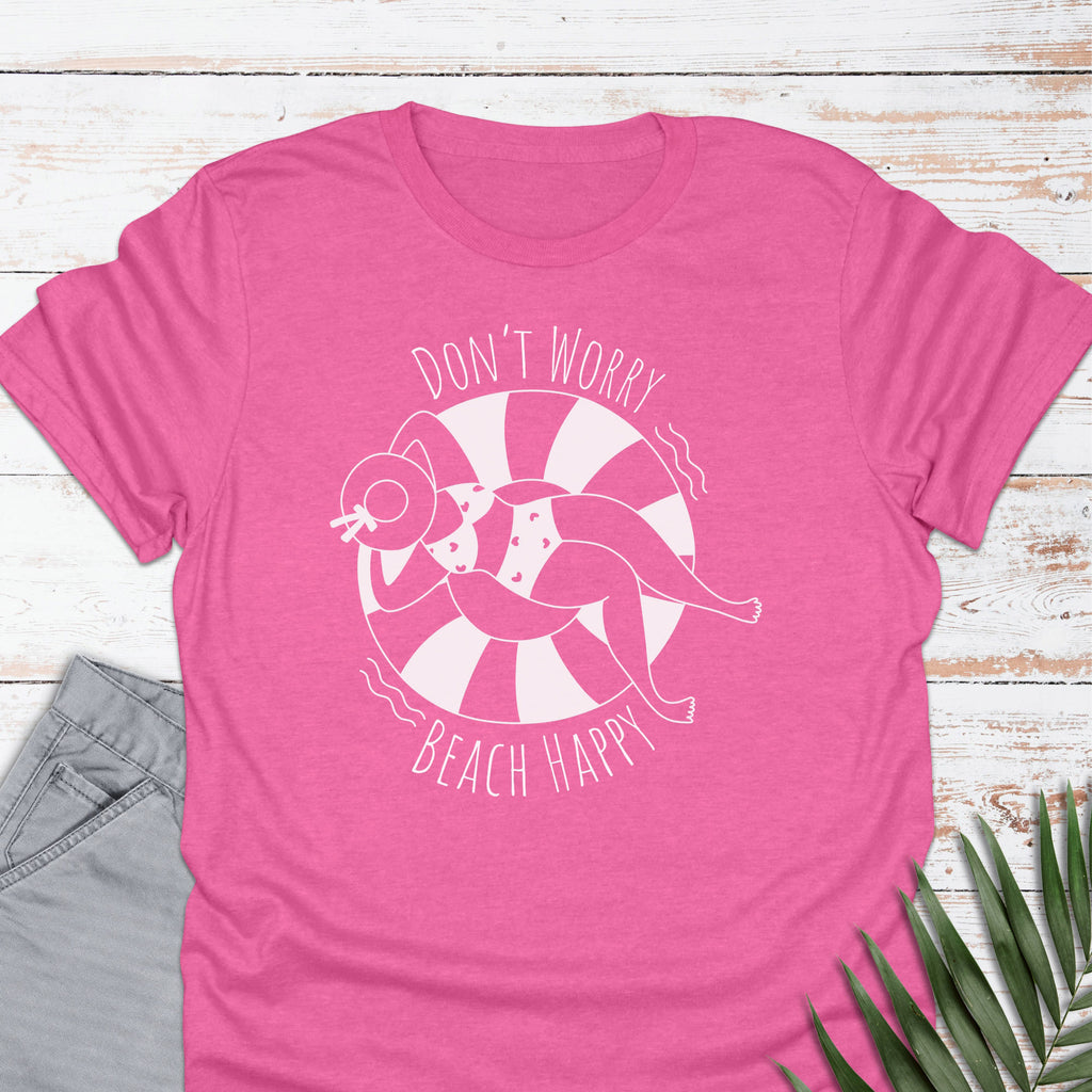Beach Happy T-shirt - Life Is Wanderful Co.