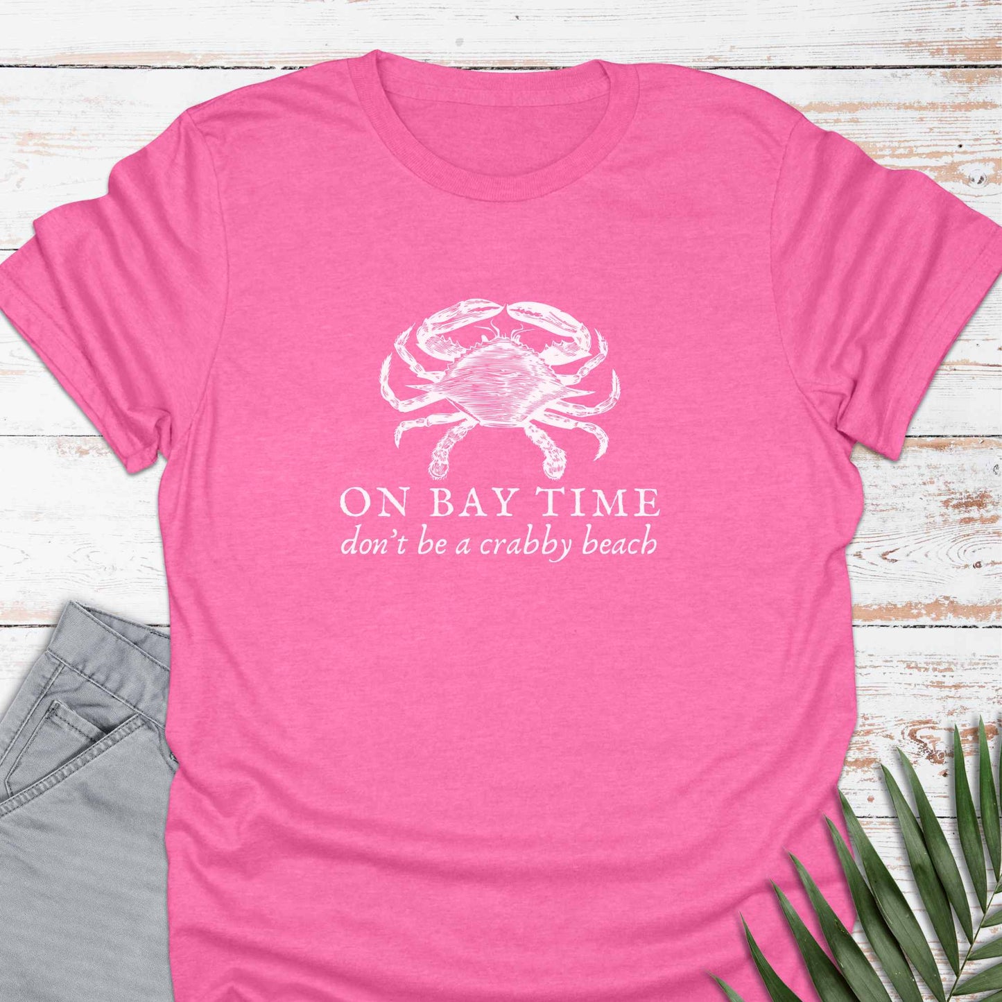 Crabby On Bay Time T-shirt