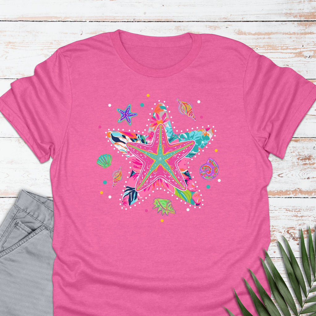 Preppy Starfish T-Shirt - Life Is Wanderful Co.