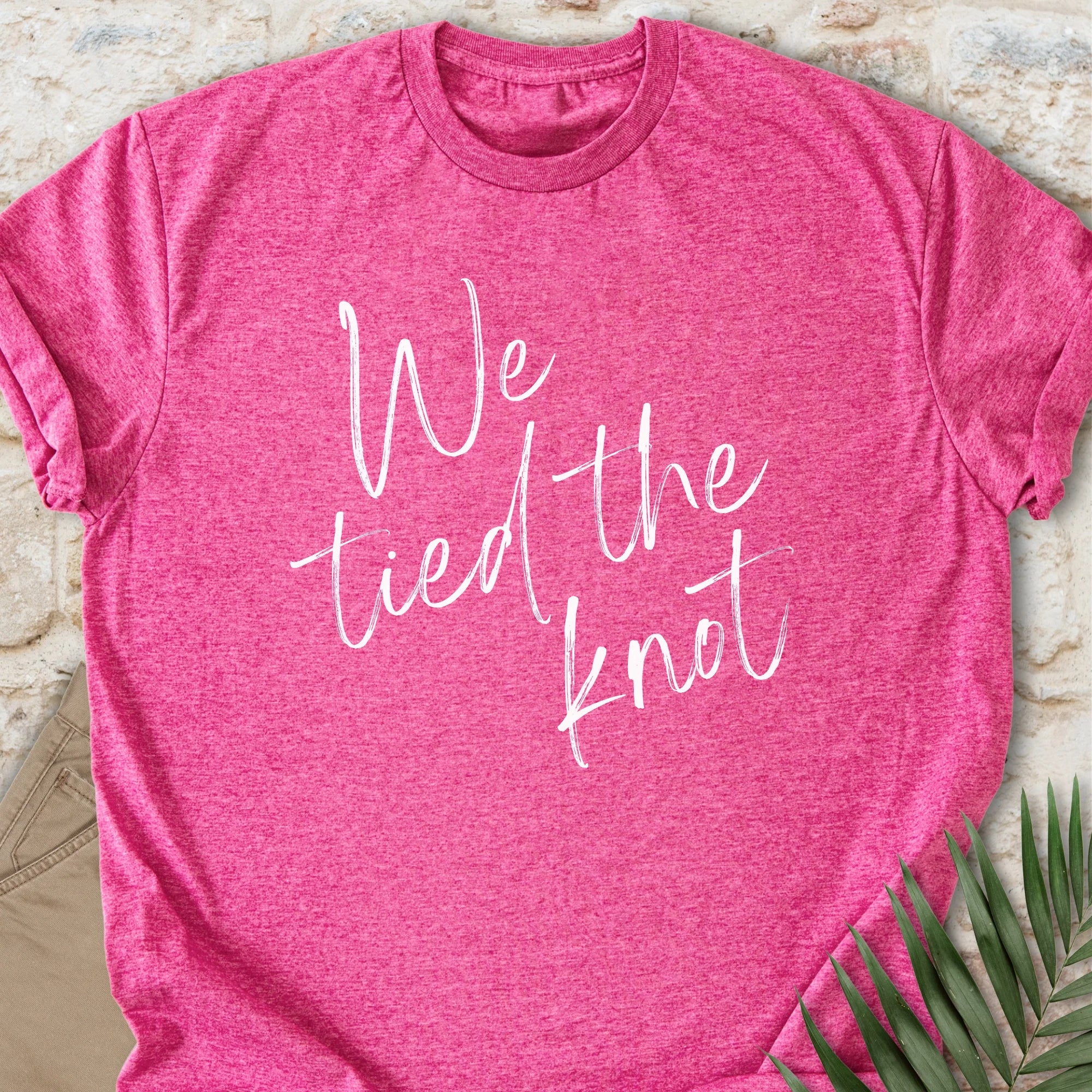 We Tied The Knot T-shirt