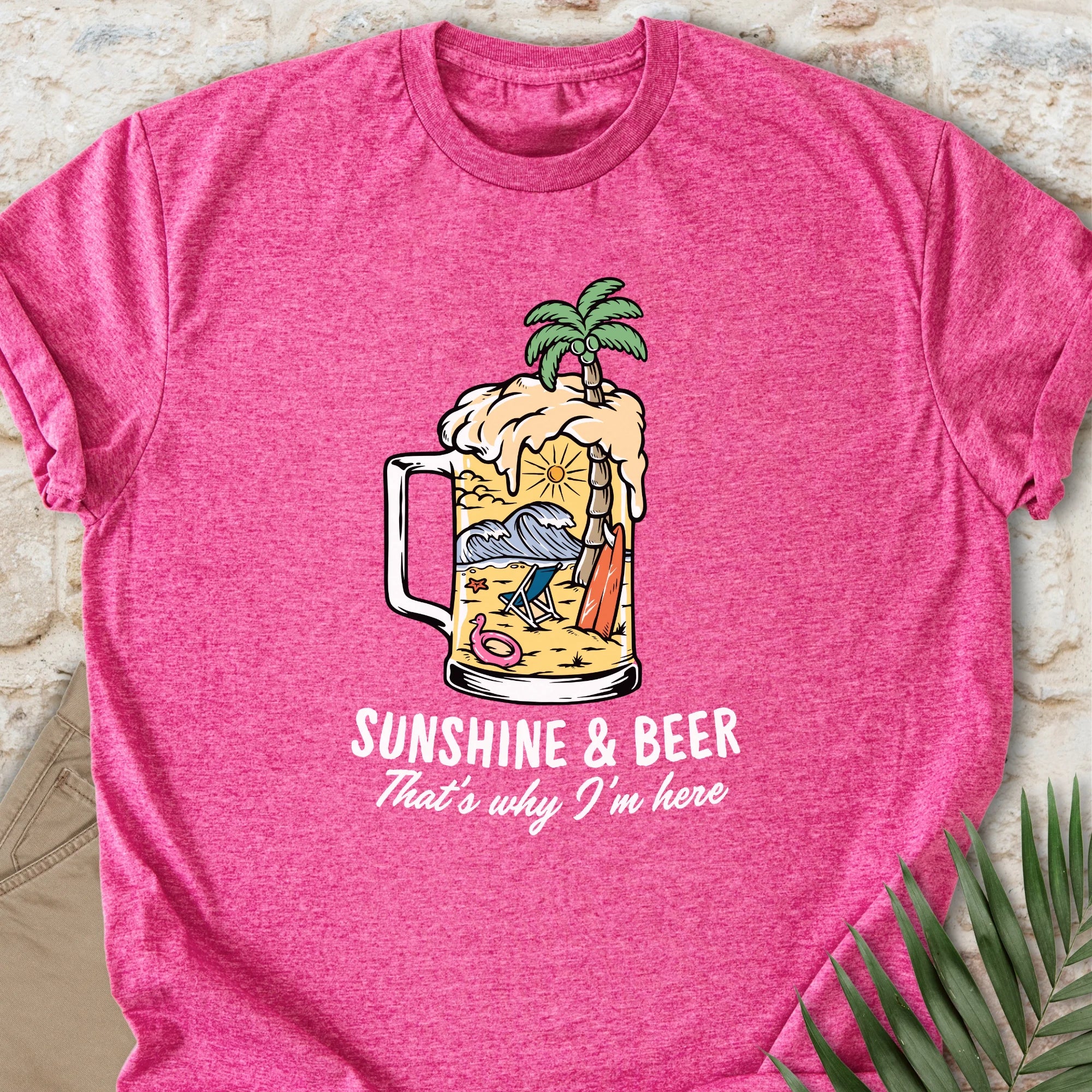 Sun & Beer - Beach T-shirt