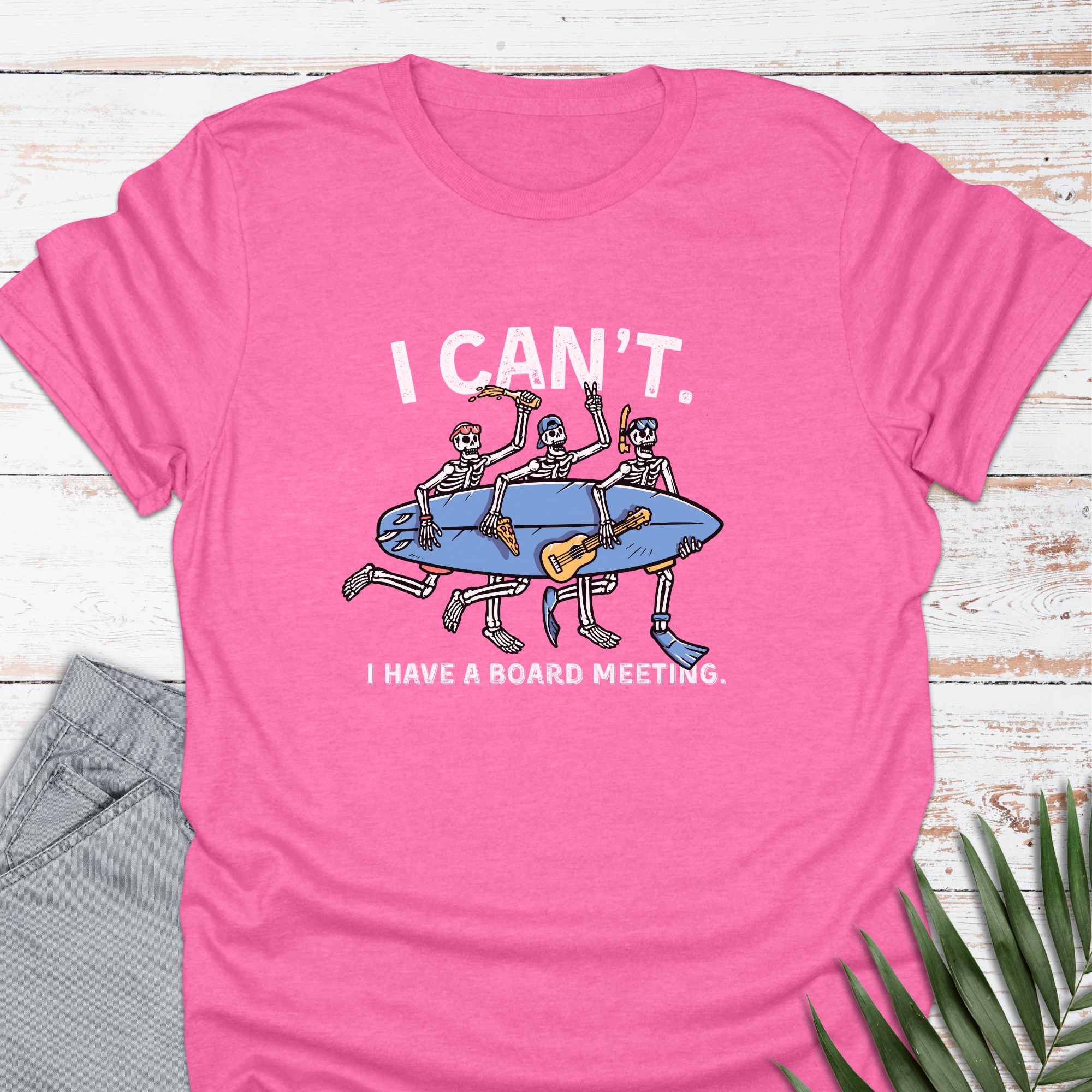 Board Meeting Skeletons T-shirt - Life Is Wanderful Co.