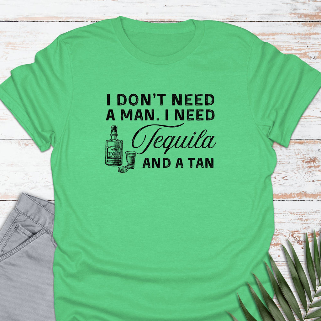 Tequila & A Tan T-shirt - Life Is Wanderful Co.