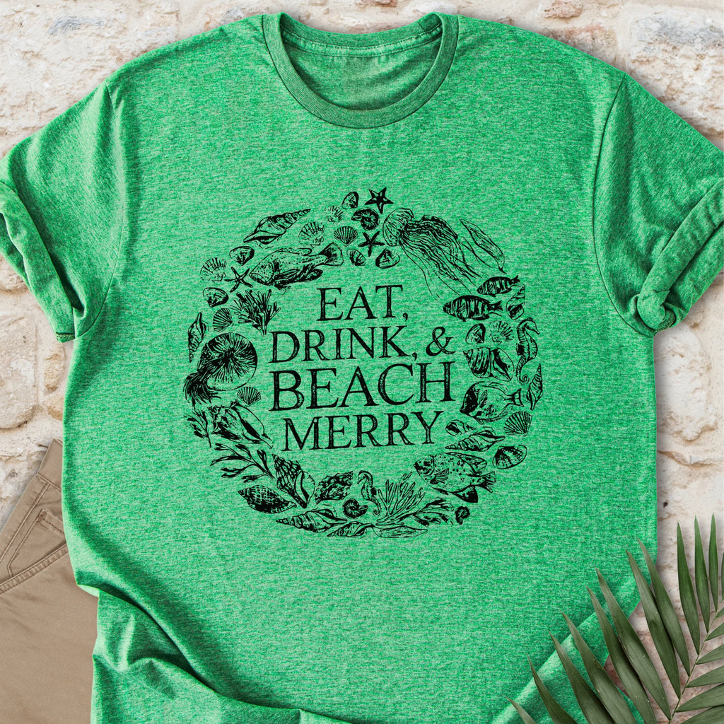 Beachin' Wreath T-shirt