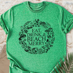 Beachin' Wreath T-shirt