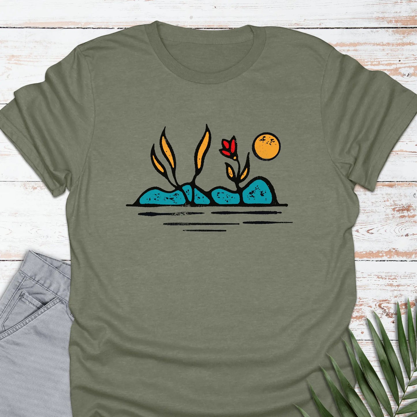 Red Flower T-shirt