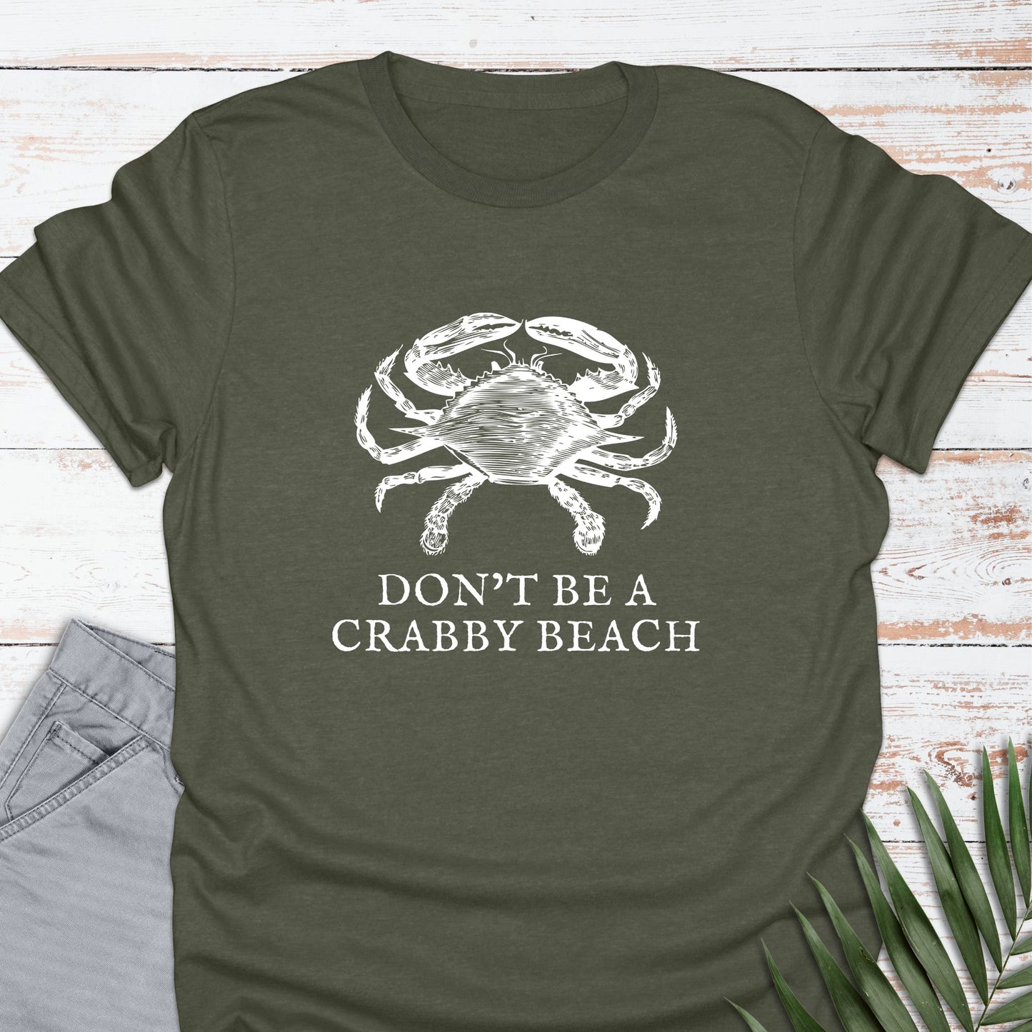 Don't Be a Crabby Beach T-shirt